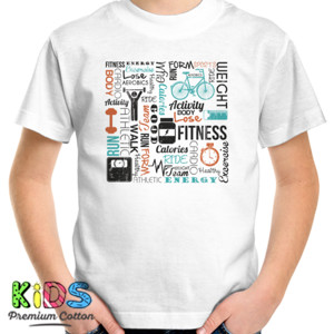 Kaos Kaos Fitness Tipografi 2 (SB4DB)