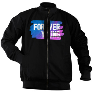 Jaket Bomber Forever young