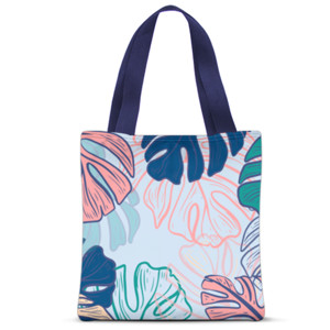 Tas Tote Fullprint MONSTERA 