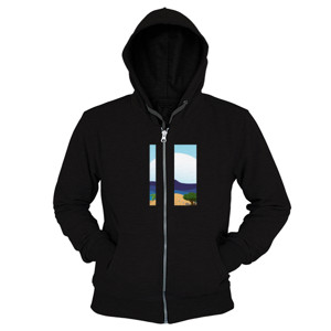 Hoodie Zipper BEACH