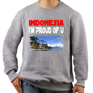 Jaket Sweater IndonesiaImProudofU-Danau Toba1