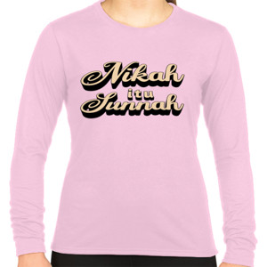 Kaos Nikah itu sunnah