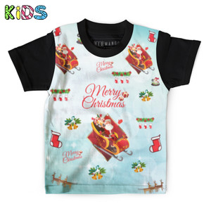 Kaos Anak Full-Print Christmas 1