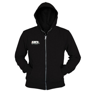 Hoodie Zipper Moti Kecil