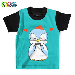 Kaos Anak Full-Print Sweet penguin