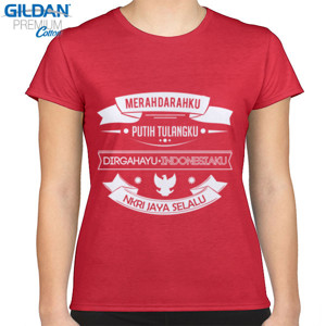 Kaos Merah Putih HUT Indonesia
