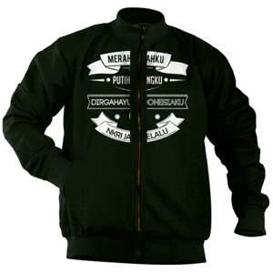 Jaket Bomber Merah Putih HUT Indonesia