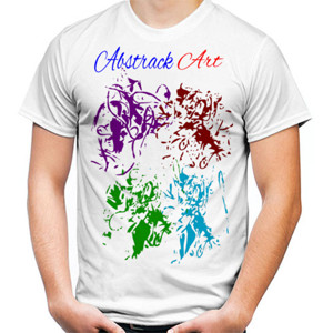 Kaos Custom Abstrack Art - Customic47