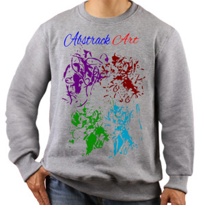 Jaket Sweater Custom Abstrack Art - Customic47
