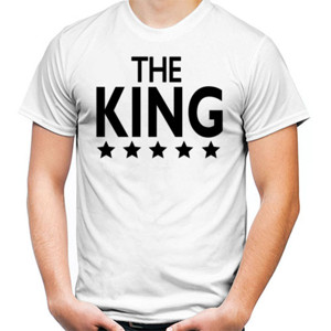 Kaos Kaos The King Putih
