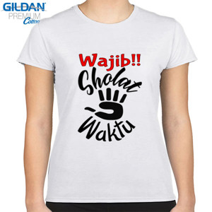 Kaos Wajib Sholat Lima Wakti