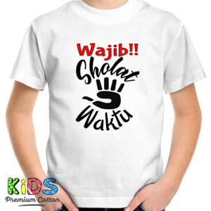 Kaos Wajib Sholat Lima Wakti