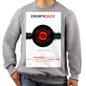 Jaket Sweater DRUM AND JAZZ v2