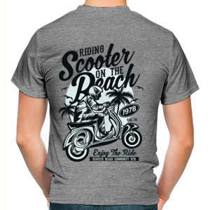 Kaos Pecinta Scooter Vespa 