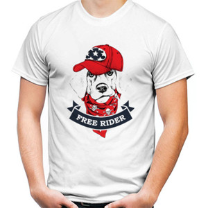 Kaos Distro Red Bib Dog