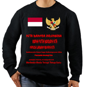 Jaket Sweater Kaos nasionalis