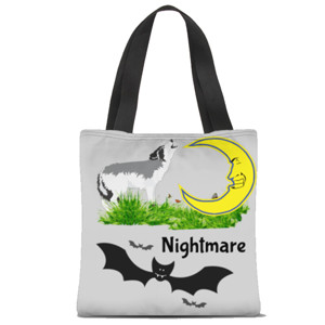 Tas Tote Fullprint Shopping in Nightmare