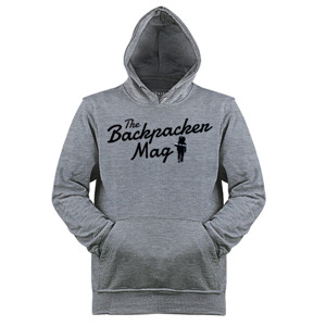 Jaket Hoodie kaos backpacker mag 