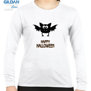 Kaos Cute Cartoon Bat ( halloween )