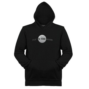 Jaket Hoodie FLY TO THE MOON 