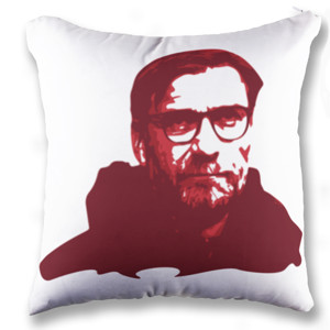 Bantal Jurgen Klopp Quote Merah