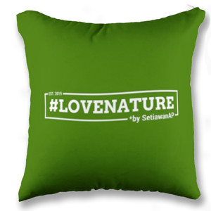 Bantal Bantal Love Nature White