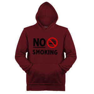 Jaket Hoodie Jaket No Smoking