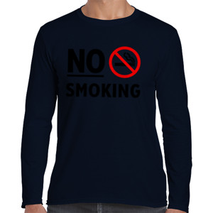 Kaos Jaket No Smoking