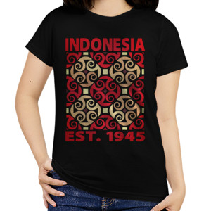 Kaos INDONESIA est 1945 2