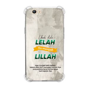 Casing HP Ubah Kata Lelah Menjadi Lillah