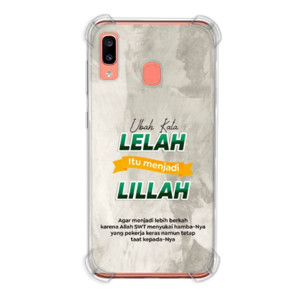 Casing HP Ubah Kata Lelah Menjadi Lillah