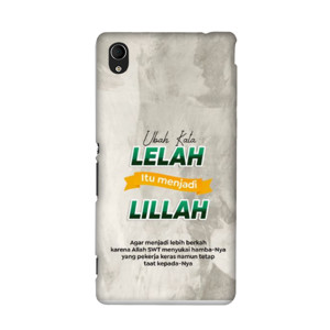 Ubah Kata Lelah Menjadi Lillah Casing HP