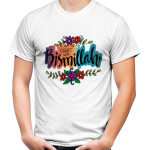 Kaos Start with Bismillah 