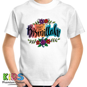 Kaos Start with Bismillah 