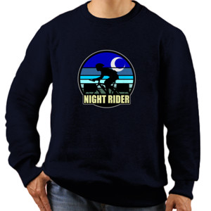 Jaket Sweater Night Rider
