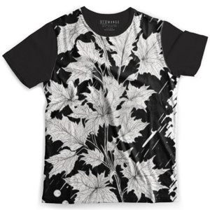 Kaos Fullprint Dedaunan 2