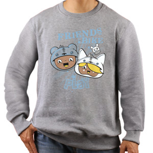 Jaket Sweater Friends Bike