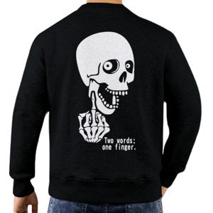 Jaket Sweater TWO WORDS ONE FINGER