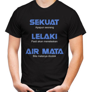 Kaos Pria Pasti Tahu