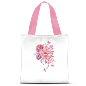 Tas Tote Fullprint Bunga 