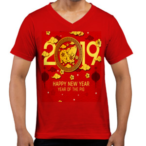 Kaos  Tahun Baru 2019 