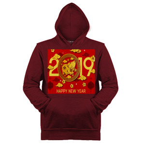 Jaket Hoodie Tahun Baru 2019 