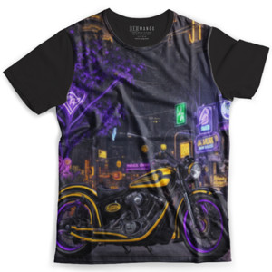 Kaos Fullprint Classic Black & Gold at Neon City