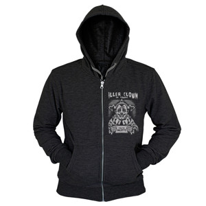 Hoodie Zipper Killer Clown in Town