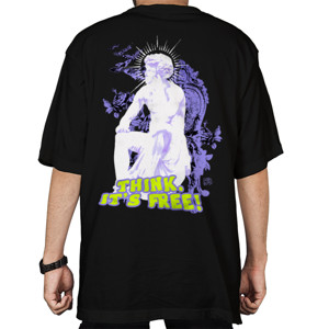 Kaos Oversize Think, It's Free!