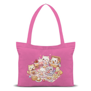 Tas Tote BOBA CAT PICNIC