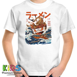 Kaos Jepang Ramen Monster