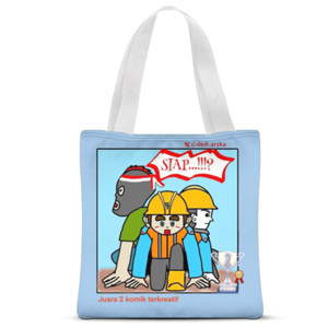 Tas Tote Fullprint Komik terkreatif no.2 2020