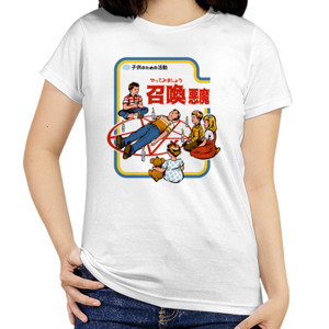 Kaos Jepang Play Kids Devil