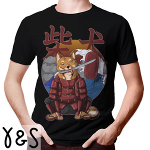 Kaos shiba samurai